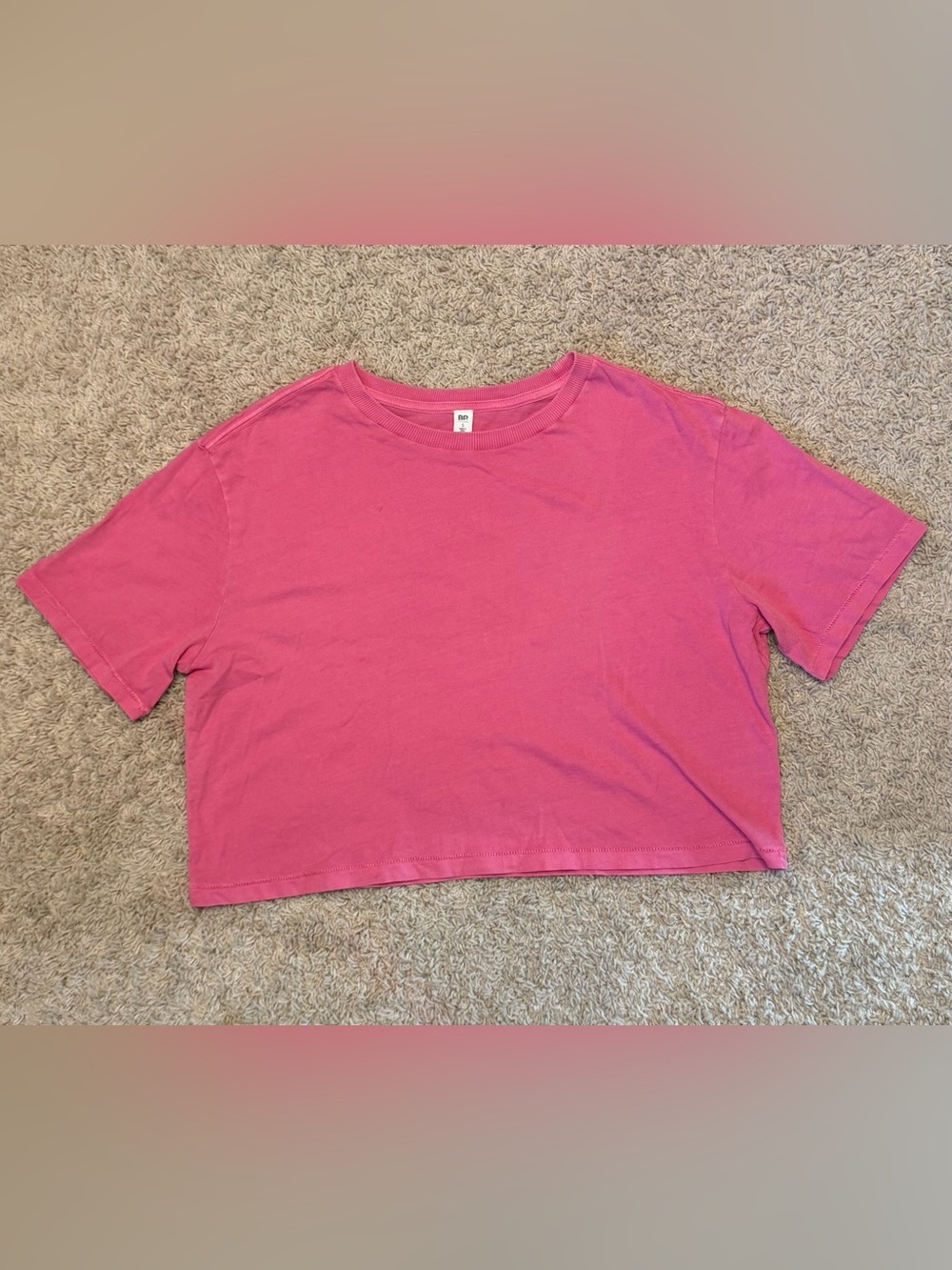 Crop Tee - Pink